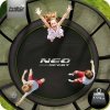 Trampolina ogrodowa 8ft/252cm z siatką zewnętrzną i drabinką Neo-Sport